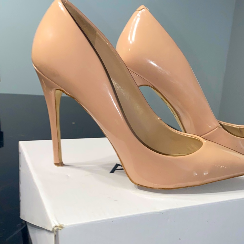 Aldo Nude Pump Heels